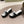 CC 26s Platform Mules Black White Lambskin Fabric 916992