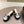CC 26s Platform Mules Black White Lambskin Fabric 916992