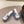 CC 26s Platform Mules Dark Blue Lambskin Fabric 916994