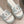 CC 26s Platform Mules Grey Blue Lambskin Fabric 916996