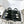 CC 25 Dad Sandals Black White Fabric Leather 300168