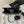 24a shopping bag 30cm black caviar gold hardware