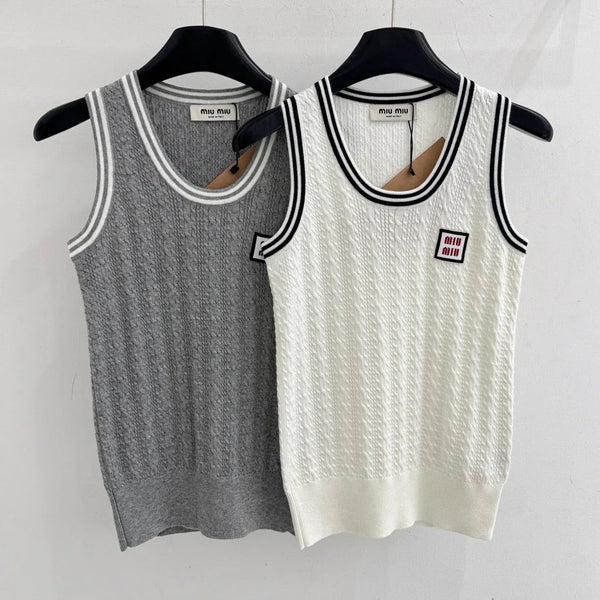 Miu 2026 Knit Vest Wool 642706