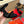RC Sandals Black Original Velvet Sheepskin 341992