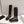 CE 26s Sock Long Boots Black Lambskin Cotton 101097
