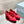 PRA NAPPA MARY JANE PUMPS CRIMSON SATIN