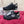 DC 24 Portofino Sneakers Black Digital-Print Sheepskin & Crown Embroidery 100859