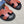 HM Men's Chypre Slide Brown Blue Cowhide 542932