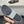 HM Oran H Noir Buckle Slippers in Gray Cowhide 735242