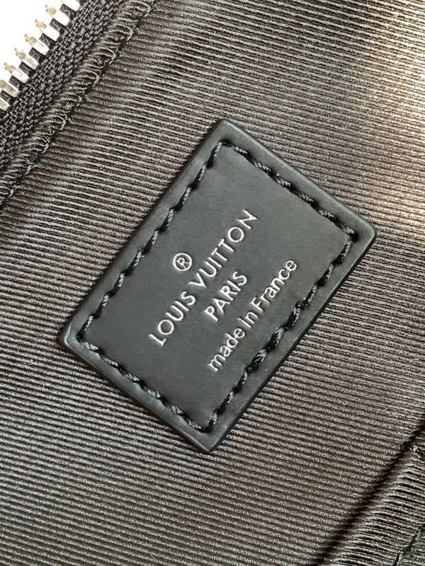 LV N48260 Porte-Documents Jour Briefcase Black Damier Ebene Canvas