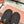 LP hollow knit ballet flats black fabric 379027