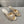 mule sandal 80 gold metalic calfskin flower