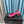 slingback 65 dark pink tweed black grosgrain