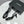 CC 25 Slingback 50mm Black White Sheepskin 368797