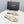CC 26s Woven Strap Slides Beige Orange Lambskin