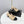 CC 26s Slingback Heels 4.5cm Beige Black Lambskin Fabric