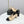 CC 26s Slingback Heels 4.5cm Beige Black Lambskin Fabric