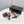 CC 26s Chain Strap High Heels 6.5cm Dark Red Lambskin