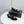 CC 26s Wedge Heels In Black Suede With Cc Pearl Embellished
