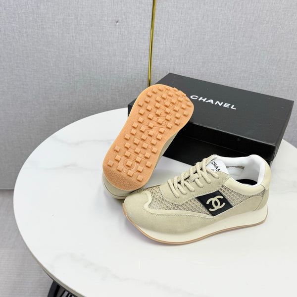 CC 26s Trainer Sneakers Khaki Mesh Suede 865805