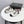 CC 2026 Mule 95mm White and Black Lambskin 904537