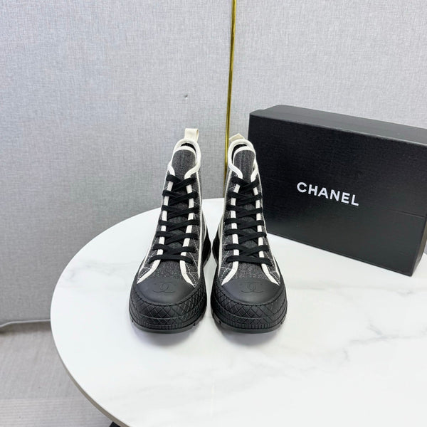 CC 26s High-Top Sneakers Dark Grey Cotton 972650