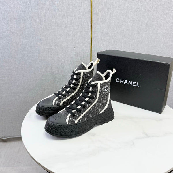 CC 26s High-Top Sneakers Dark Grey Cotton 972650