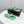 CC 26s Flip Flops Quilted Espadrille Green Leather 972714