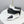 CC 26s Pointed Loafers Black White Sheepskin 972787