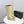 CC 26s Square Toe Low Heel Long Boots Black Beige Sheeepskin 972799