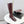 CC 26s Square Toe Low Heel Long Boots Black Burgundy Sheeepskin 972801