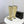 CC 26s Square Toe Low Heel Long Boots Black Beige Sheeepskin 972799