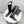 CC 26s Square Toe Low Heel Long Boots Black Sheeepskin 972800