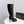 CC 26s Silhouette Long Boots Black Sheepskin 972807