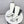 CC 26s Silhouette Long Boots White Black Sheepskin 972809
