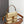 Fend Baguette Gold Tan Canvas Bag 27 with FF Embroidery Ghw