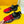 LV SNEAKER IN BLACK MIX RED BREATHABLE MESH FABRIC