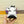 LV SNEAKER BLACK MIX WHITE IVORY CALFSKIN