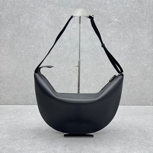 The Row 2025 Jouve Bag 46cm Black Calfskin