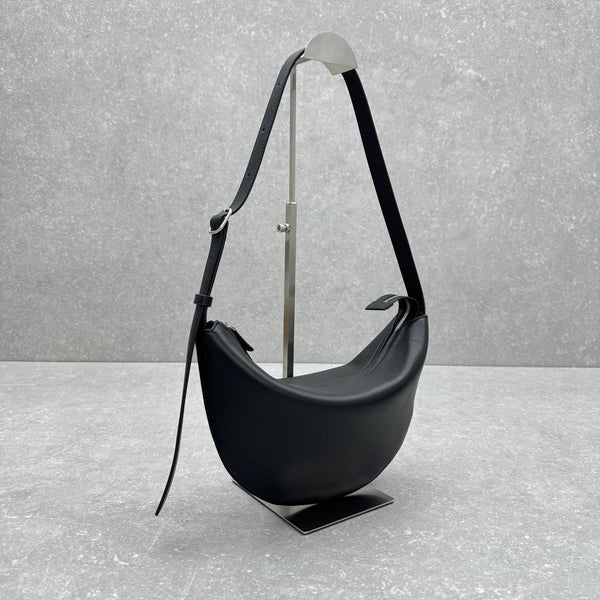 The Row 2025 Jouve Bag 34cm Black Calfskin