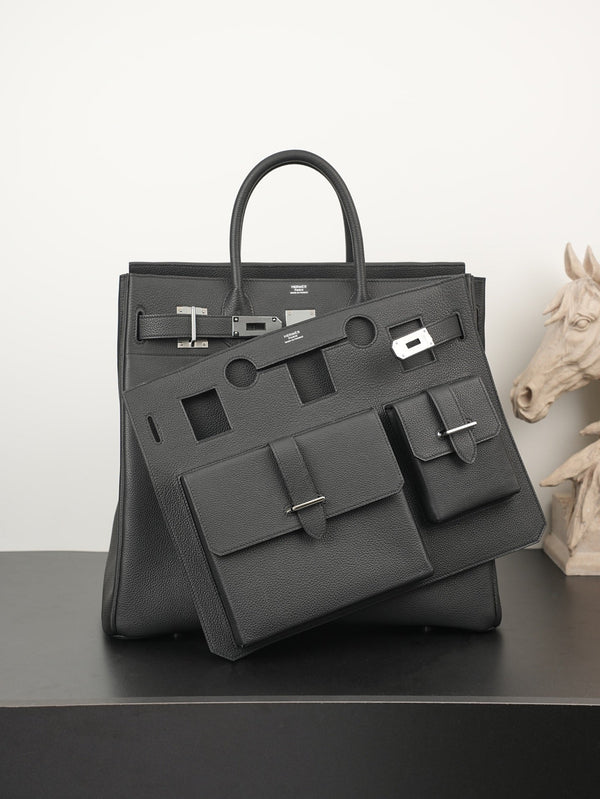 High-end Hermes 2026 Haut à Courroies (HAC) Birkin 40cm Bag Togo Leather