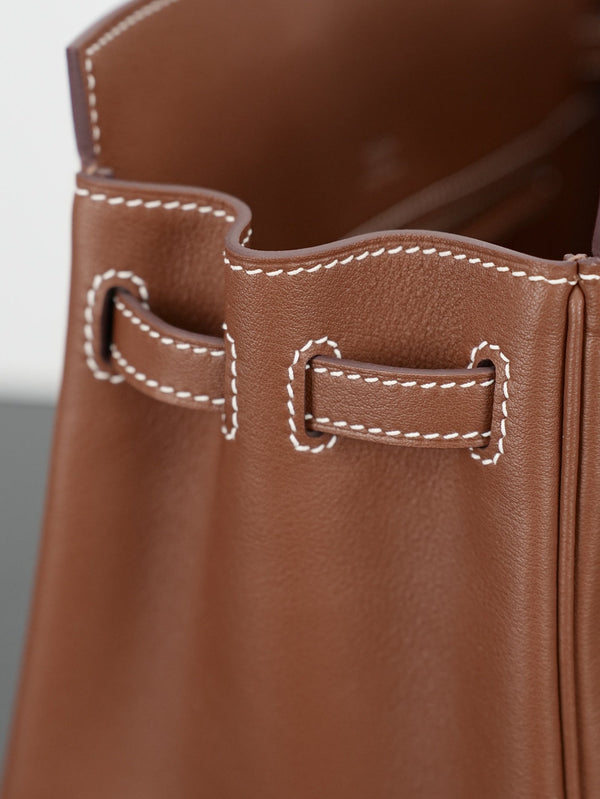 HM Birkin Shadow 25cm Camel Leather 284507