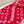 SUPREME X MONOGRAM 180 CM SCARF IN CHERRY RED WOOL AND CASHMERE 392942