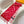 SUPREME X MONOGRAM 180 CM SCARF IN CHERRY RED WOOL AND CASHMERE 392942