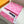 ESSENTIAL SCARF 186 CM IN BRIGHT PINK WOOL 399776
