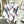 CHECK CASHMERE SCARF 120 CM WHITE 407343