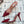 Alaia Heart With Crystals 90mm Heels Mules Red Sheepskin 800949
