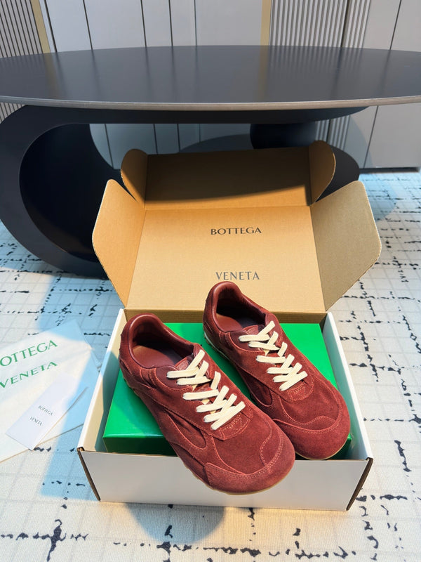 BV 25s Orbit Flash Sneaker Red Suede 429482