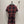 CD 25 Plaid Short-sleeved Dress Black Red Sheep Wool
