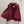 Loewe Logo Embroidered Jacket Burgundy Cotton